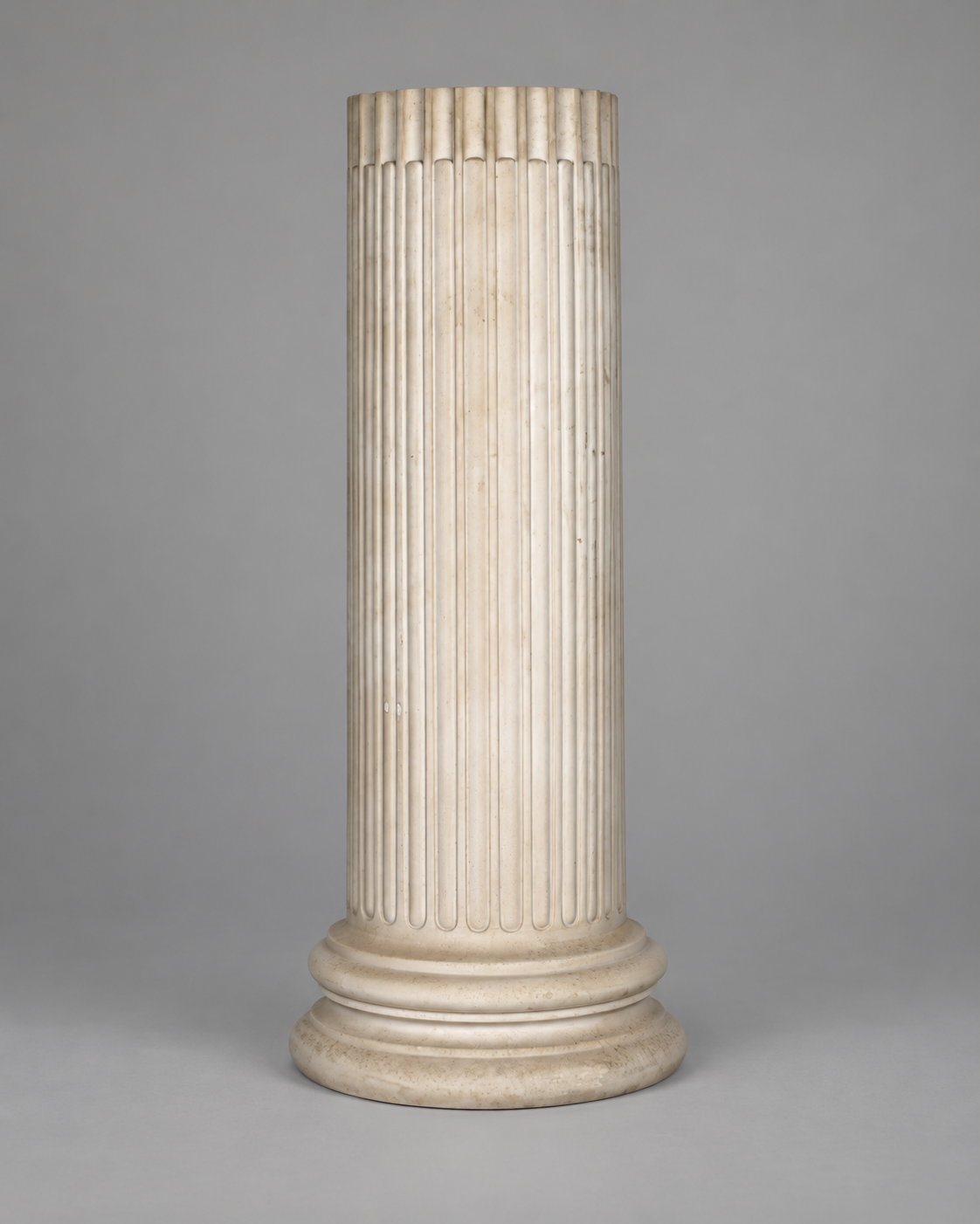 Pedestal estriado